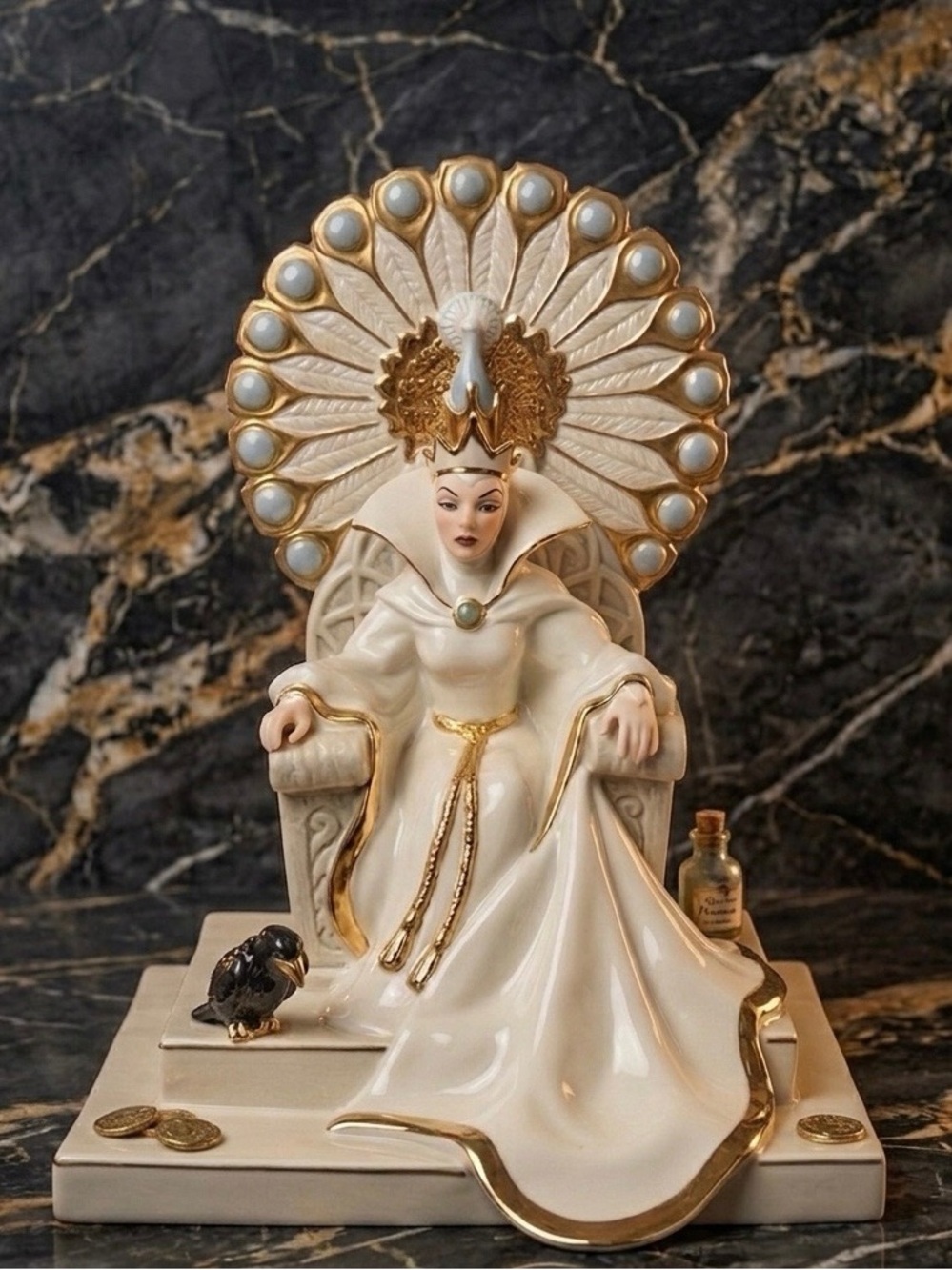 Lenox Disney “Court of the Wicked Queen” Figurine Snow White 2006 - Rare